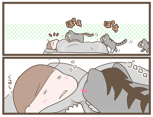 おふとんとカルと私・終2