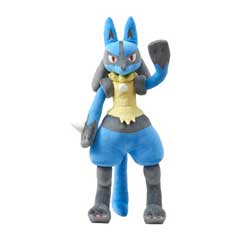 ルカリオ」の等身大ぬいぐるみ、ポケモンセンターオンラインから発売