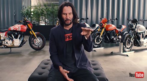 キアヌ・リーブス バイク コレクション