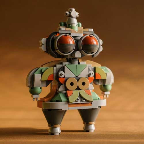 レゴ 遮光器 土偶