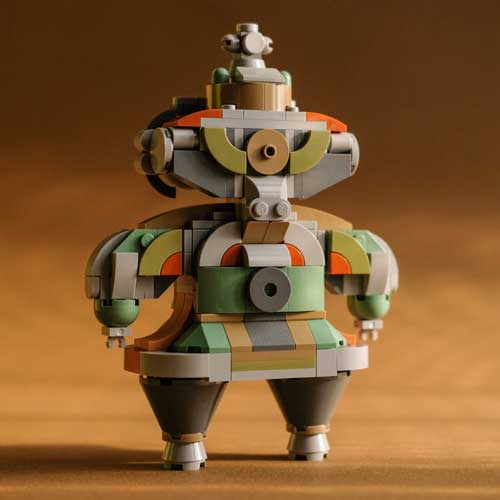 レゴ 遮光器 土偶