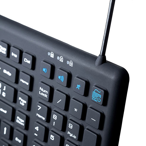 キーボード「SKB-BS7BK」の表面