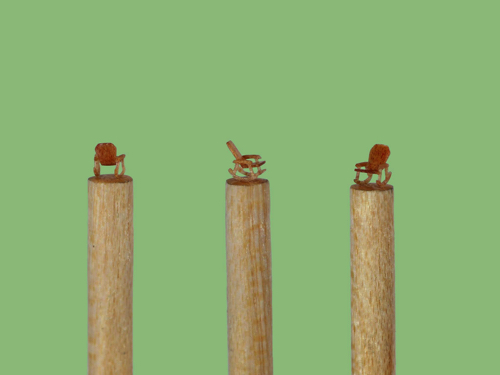 ミリサイズのマイクロ彫刻