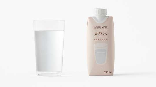 ローソン オリジナル 紙パック入り ミネラルウォーター