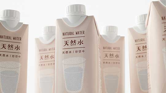 ローソン オリジナル 紙パック入り ミネラルウォーター