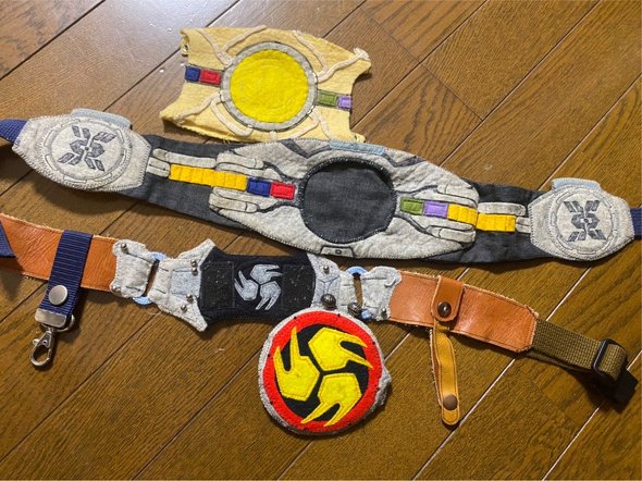 仮面ライダー ベルト ハンドメイド