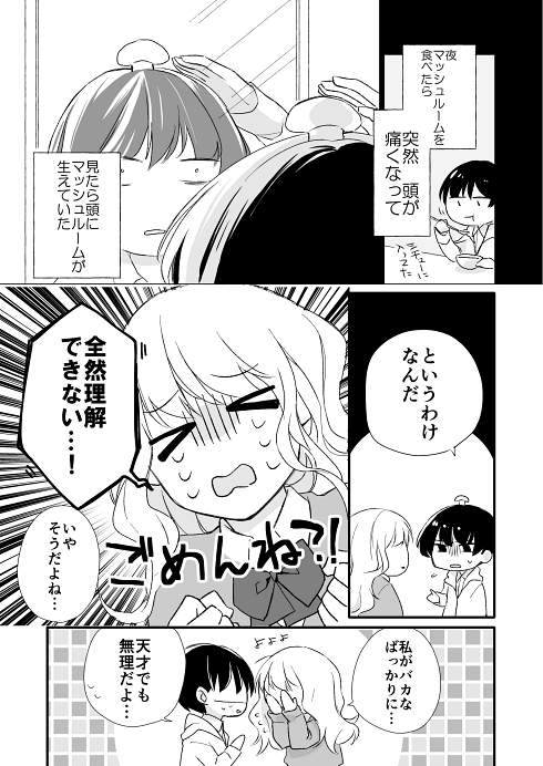 マッシュルーム シュール