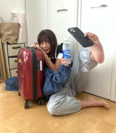 ヴィエンナ 自撮り 彼氏 ジュース