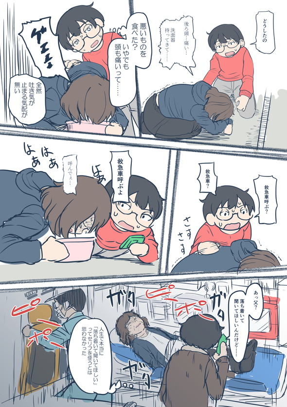 クモ膜下出血 入院 手術 救急車 集中治療室