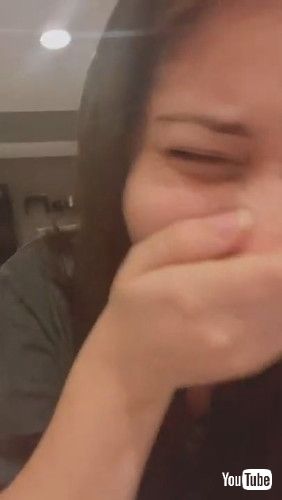 「Toddler Toy Nearly Takes Out Mom's Tooth || ViralHog」