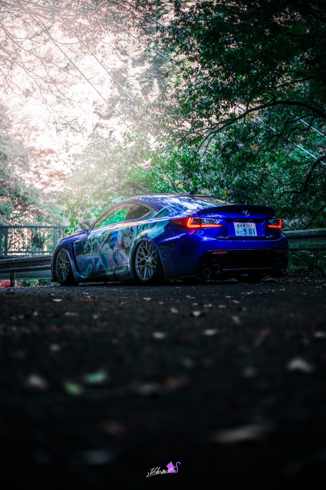 痛車 白銀ノエル LEXUS ホロライブ VTuber