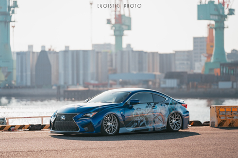 痛車 白銀ノエル LEXUS ホロライブ VTuber