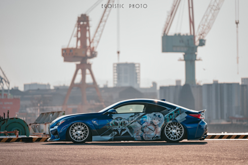 痛車 白銀ノエル LEXUS ホロライブ VTuber