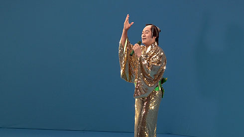 「マツケンアリマ」・メイキング・歌う健さん