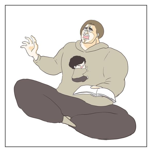 育児漫画 息子 ハグ ママ 小悪魔 