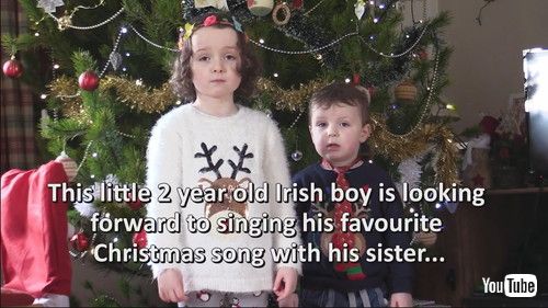 「Little Boy Gets Upset When Sister Doesn't Sing His Favorite Christmas Song - 1273295」