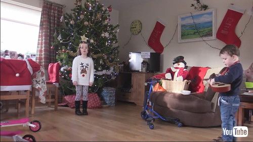 「Little Boy Gets Upset When Sister Doesn't Sing His Favorite Christmas Song - 1273295」