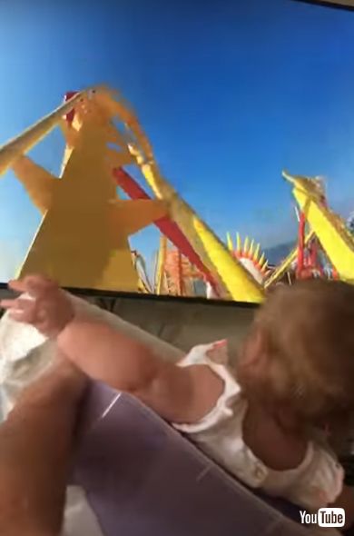 子供 こども 赤ちゃん ほのぼの動画 ジェットコースター 海外動画