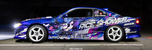 痛車 ウマ娘 ライスシャワー シルビア