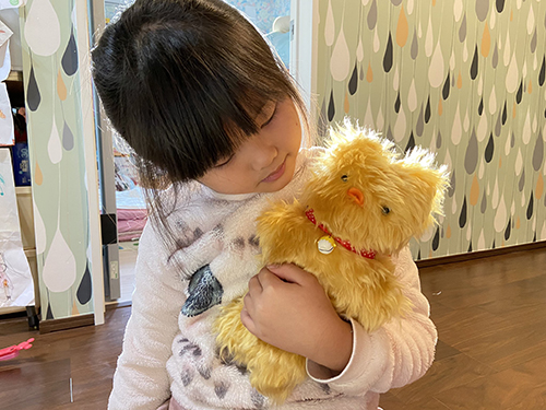 謎の生物ちゃんと娘さん