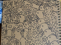 10歳の小学生が一発描きした絵がすてき　「ドドドドド」とキャラが動き回るデザインに「すごいセンス」「かわいすぎ」（1/2） | ねとらぼ