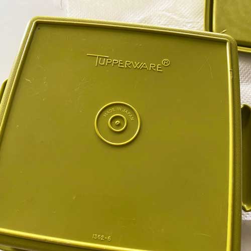 元祖 タッパー タッパーウェア Tupperware 耐久性 本物 60年 現役