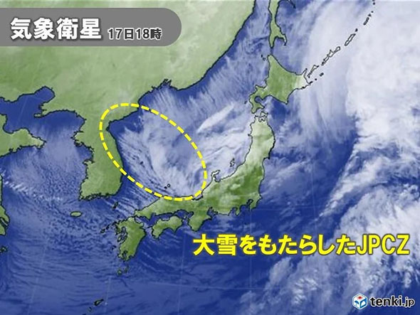 クリスマスの夜から年末寒波襲来