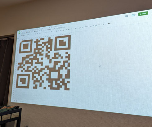 QRコードジェンガ