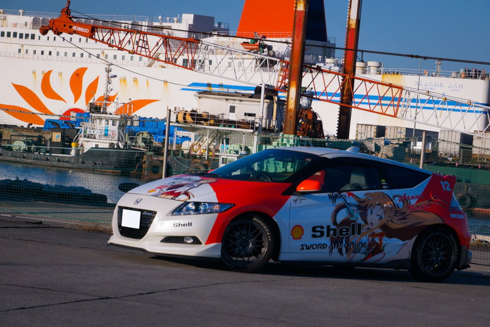 痛車 ソードアート・オンライン CR-Z アスナ