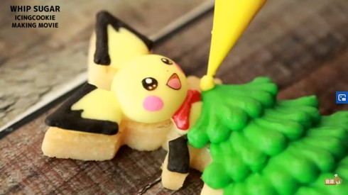 ピカチュウ クリスマス マカロン