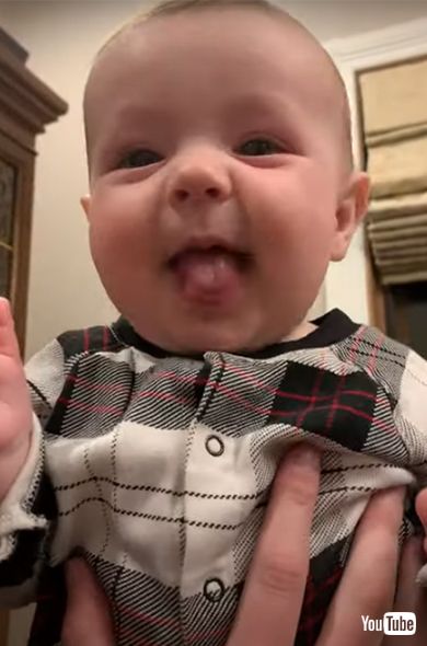 赤ちゃん baby 海外動画 ほのぼの動画 ほっこり かわいい