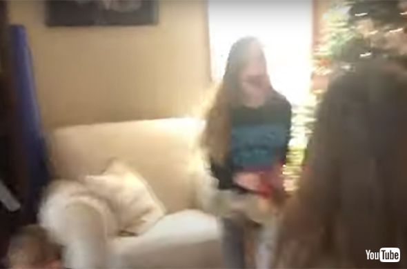 こども 子ども kids サプライズ動画 海外動画 プレゼント クリスマス 年末年始