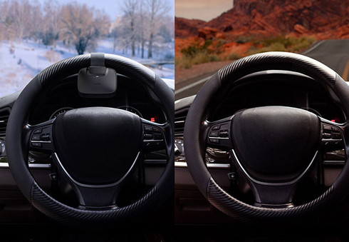 ヒーター機能付きハンドルカバー