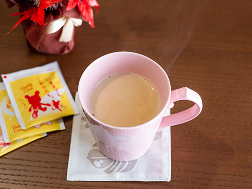 完成したロイヤルミルクティー