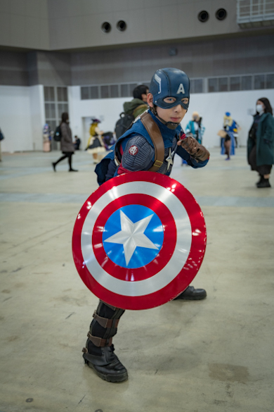 コミケ コミックマーケット コスプレ コスプレイヤー C99 キャプテン・アメリカ