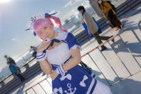 コミケ コミックマーケット コスプレ コスプレイヤー C99 ホロライブ 湊あくあ