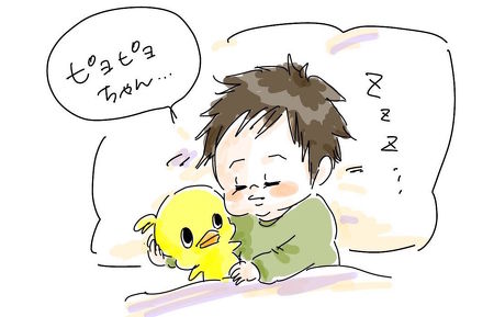ぬいぐるみ 育児漫画 おもちゃ