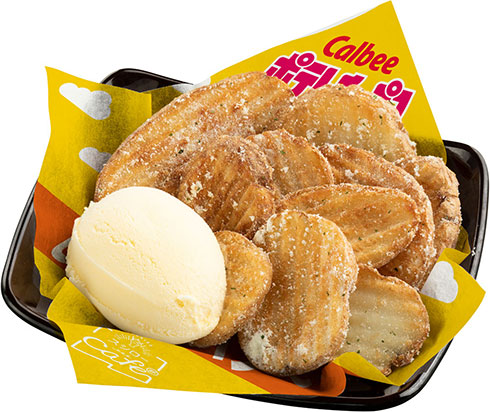 「しあわせバタ〜ポテト＆はちみつバターアイス」