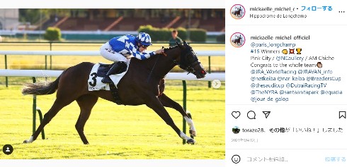 ミカエル・ミシェル 騎手 競馬 フランス 落馬 結婚 夫