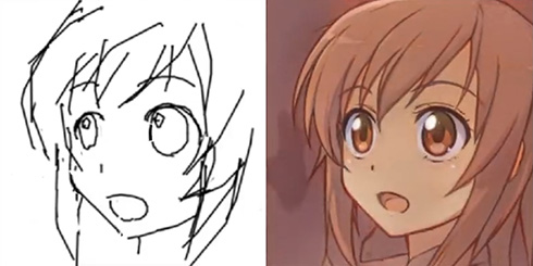 絵がヘタでもかわいい女の子が描けそう　イラストをリアルタイムに自動生成する実験がすごすぎる
