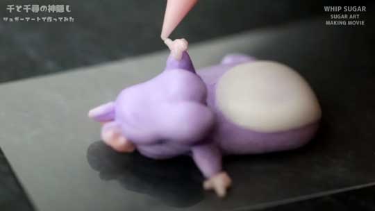 アイシングクッキー 砂糖 千と千尋 坊ネズミ ハエドリ ススワタリ