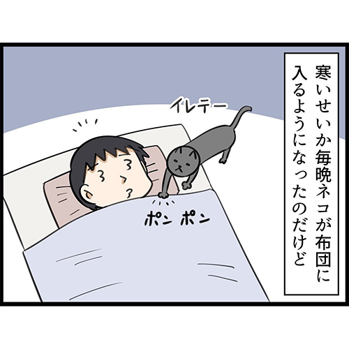さすがに２匹はきつい1 猫漫画 無料 保護猫 布団 ネコ かわいい