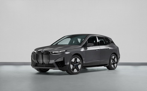 BMW iX Flow featuring E Ink