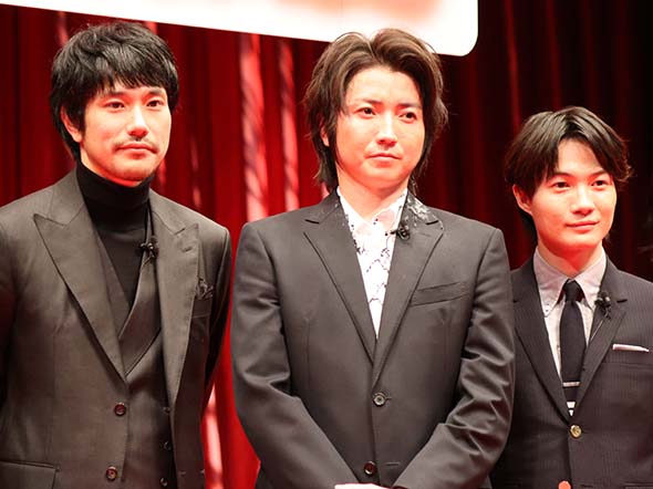藤原竜也 松山ケンイチ 神木隆之介 永瀬正敏 映画 ジャパンプレミア イベント 取材 抱負