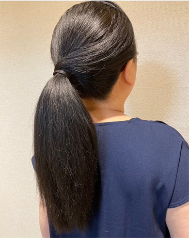 ニッチェ 江上 江上敬子 ストレートヘア 天然パーマ ストレートアイロン チリチリヘア サラサラヘア