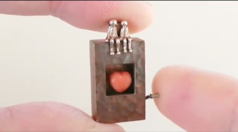 ペンダント ハート 珊瑚