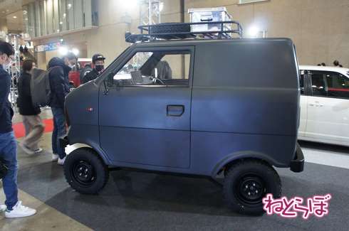 超小型BEV「ガチで自作」しちゃった！ オートサロンに出展した