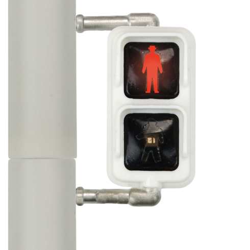 LEDで光る信号機