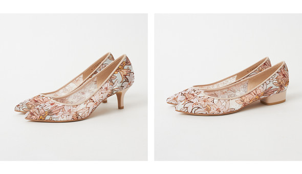 ダイアナ パンプス 絵画シリーズ 靴 シューズ コーディネート