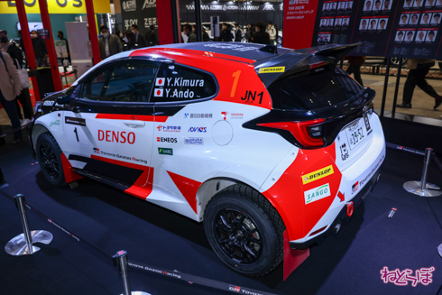 トヨタ自動車 東京オートサロン2022 ブース 展示 車両 写真 GRNM ヤリス GT3 CONCEPT